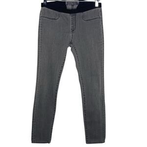 Helmut Lang Gray Denim Pull on Skinny Jeans Size 27